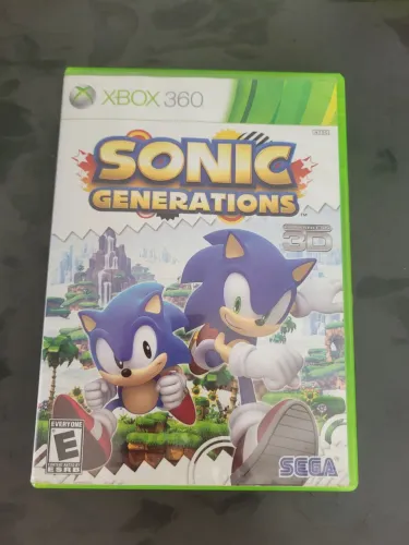 Jogo Sonic Generation Xbox 360 original 