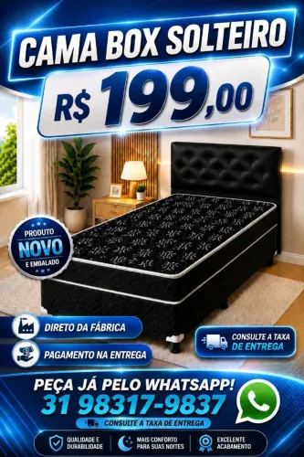 ?CAMA BOX SOLTEIRO?