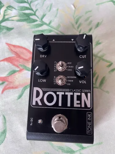 Pedal Overdrive Rotten Tone Ink 