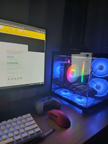 Setup Gamer Completo (Aquário) - Pronto para Jogar! ?
