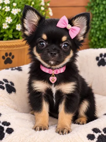 Chihuahua pelo longo 