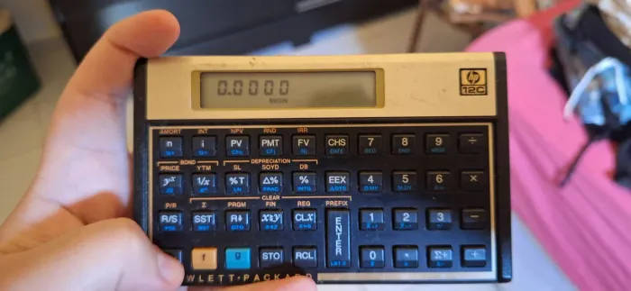 Calculadora Hp 12c