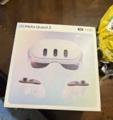 Meta Quest 3 512gb 4k Branco com Joysticks