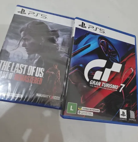 Jogos PS5 - The Last os US 2 / Granturismo 7