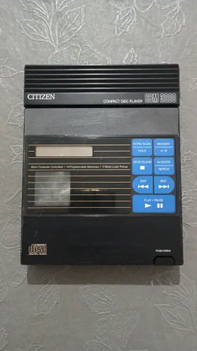 Discman Citizen cbm 3000 defeito.