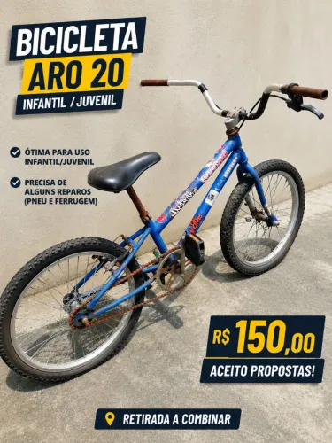 Bicicleta infantil 