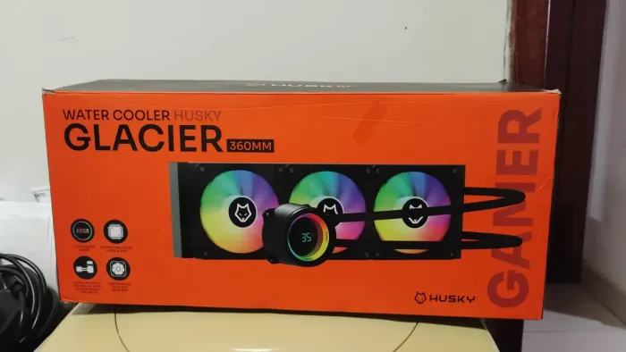 Water cooler husky glacier 360mm esta novo