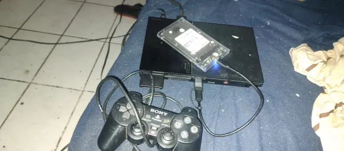 PS2 slim ( uso via HD externo