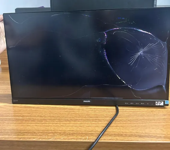 Monitor Philips 21,5 polegadas com avaria 