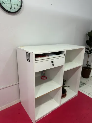 Balcão recepção branco
