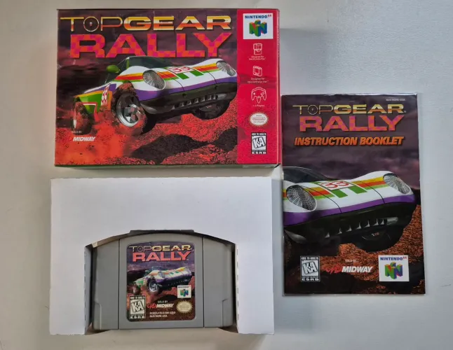 Top Gear Rally Nintendo 64 Original