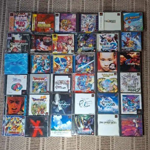 JOGOS JAPONESES ORIGINAIS DE PS1 E SEGA SATURN