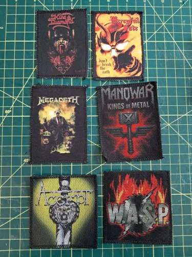 Kit patch heavy metal
