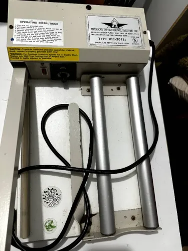 Seladora Shrink Manual 33cm Barra em I - AIE Importada EUA