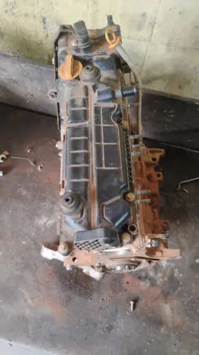 Motor Parcial Fiat Mobi 1.0 8v Evo Flex (Tampa De Plastico )
