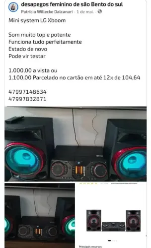 Som LG Xboom