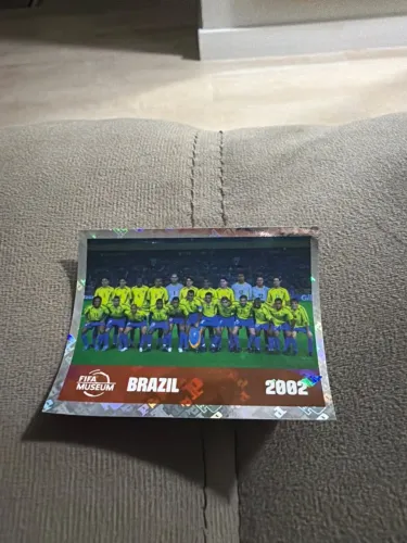 Figurinha Fwc 16 Seleção Brasileira 2002- Copa Do Mundo 2026