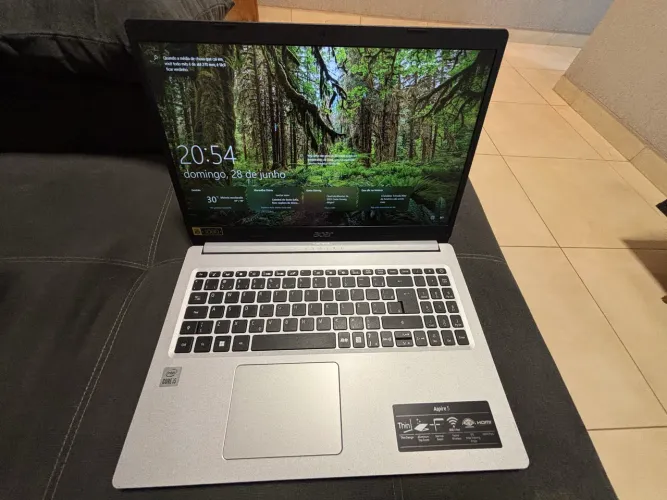 Notebook acer i5 10° geração 256gb ssd