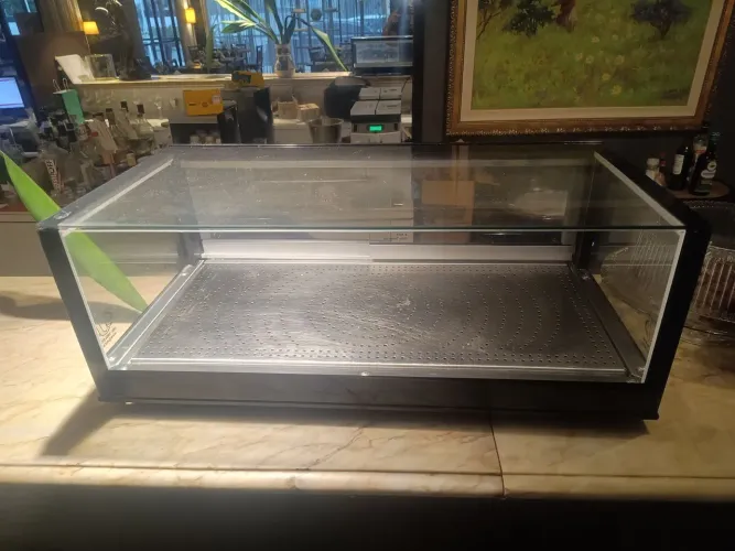 Vitrine expositora eletrica