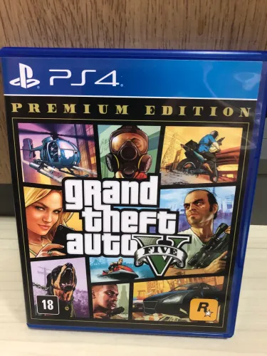 Jogo GTA 5 - Grand Theft Auto V PlayStation 4 original