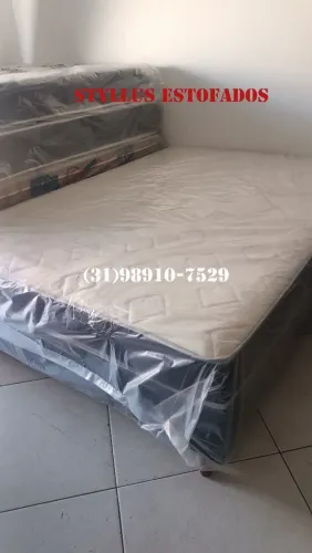 Cama ortobox casal semi ortopédico