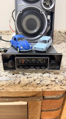Rádio Blaupunkt Bosch original Volkswagen fusca Brasília kombi sp2 Variant