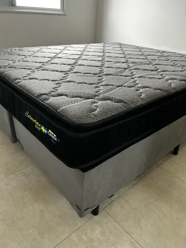 Cama box tamanho queen