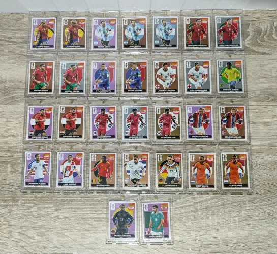 Lote 33 Figurinhas Legend Copa 2026 - CONSULTE DISPONIBILIDADE INDIVIDUAL