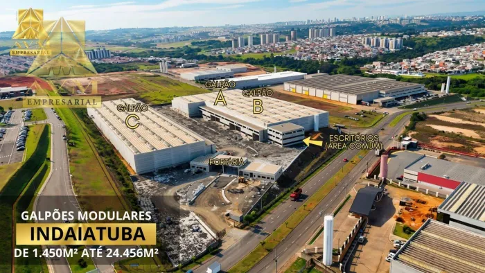 Galpão para alugar, 4359 m² - Europark Comercial - Indaiatuba/SP