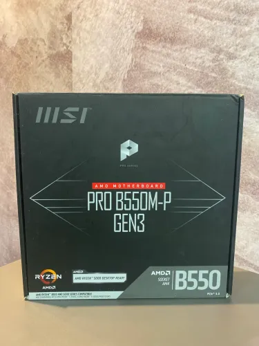 placa-mãe MSI PRO B550M-P GEN3