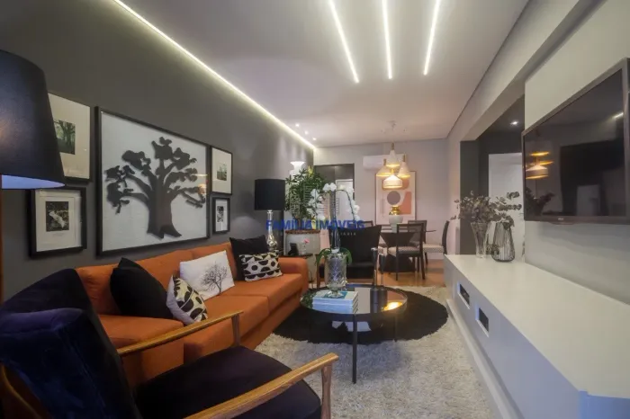 Apartamento à venda 3 dormitórios 2 suítes Pompéia Santos/SP