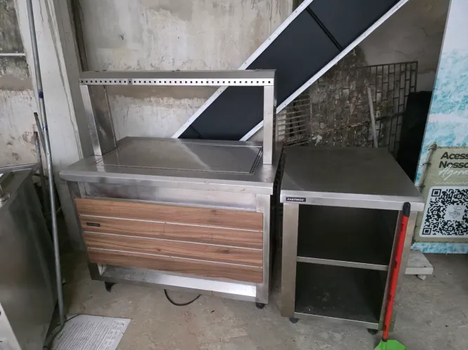 Balcao para sobremesa Da Fast nox