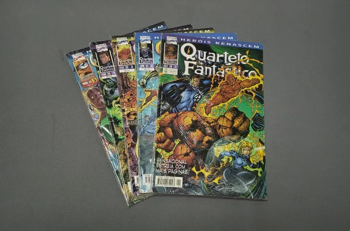 Quarteto Fantástico Heróis Renascem 1 a 5