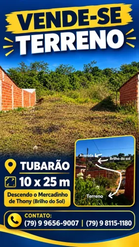 Terreno no loteamento tubarão