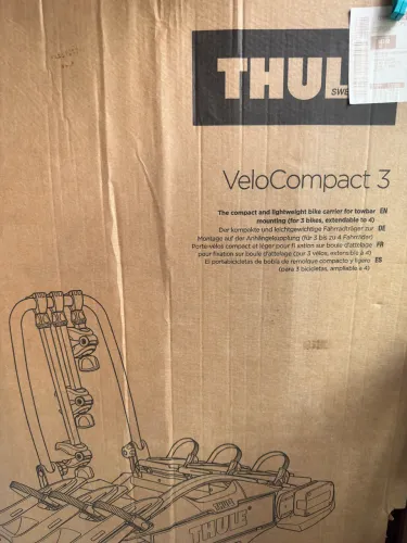 Novo (na caixa) Transbike Engate Thule Velocompact para 03 Bicicletas