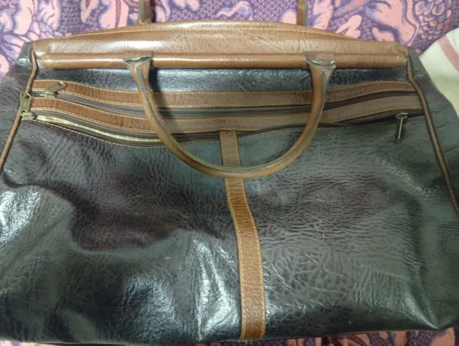 Bolsa de viagem couro