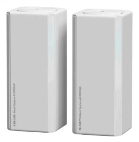 Roteador Wireless Xiaomi Mesh System AX3000 NE (2-Pack) 2402MBPS