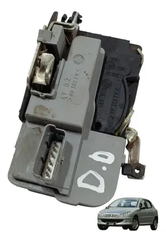 Fechadura Interna Peugeot 206 Dianteira Direita