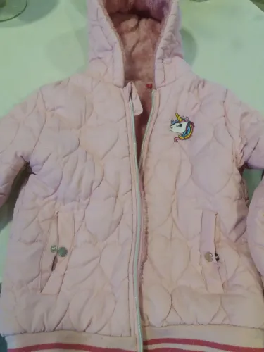 Japona de menina super quentinha tam 8 anos 