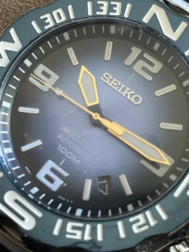relógio seiko 5 scuba diver automatic limited edition grande 43mm wr 100m origina