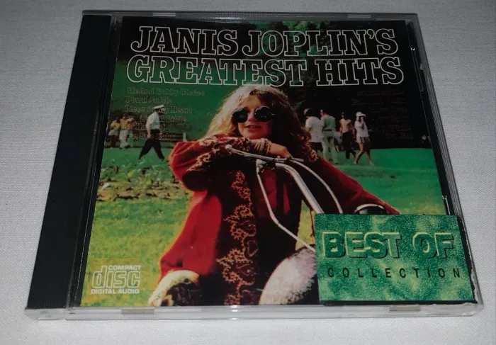 Cd Janis Joplin Greatest Hits impecável raro