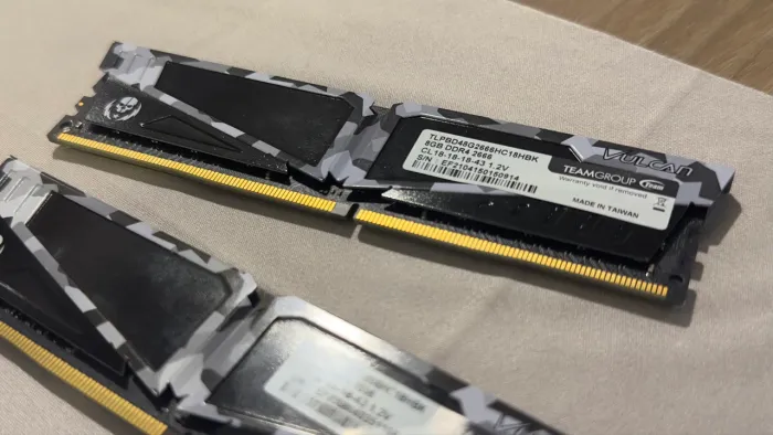 Memória RAM 2x8GB 2666mhz - Team Group T-Force Vulcan Pichau