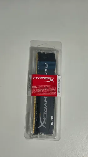 Memória RAM hyperX Fury 8gb 2400hz lacrada