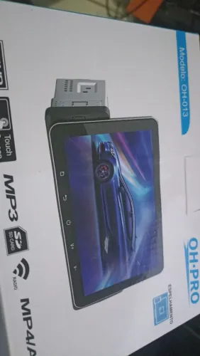 Mp5 central multimídia tela 7 1din bluetooth e wi-fi rádio FM câmera de ré 