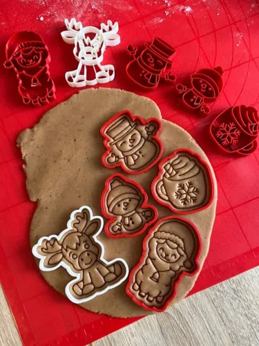 Cortadores de biscoitos de Natal