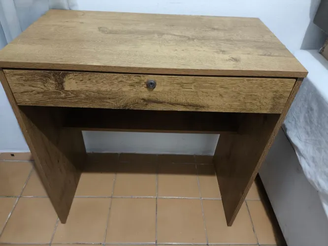 Mesa de Cabeceira / Criado-Mudo Madeira com 1 Gaveta