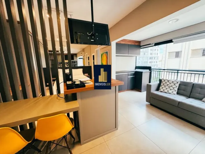 Studio à venda em São Paulo-SP, Campo Belo: 1 quarto, 1 banheiro, 1 vaga na garagem, 35m² 