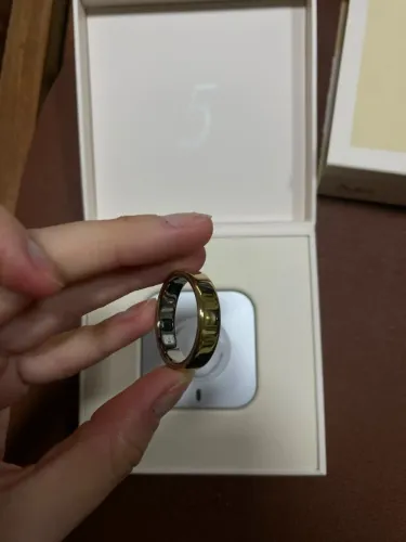 Oura Ring 5ª Geração - Gold - Tamanho 13