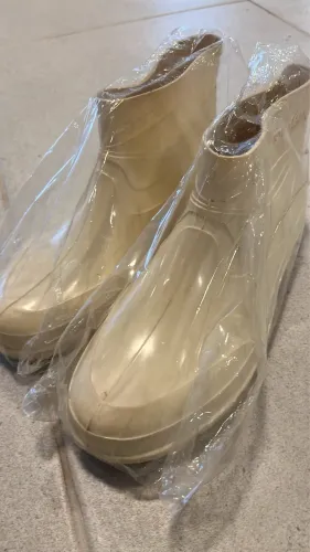 Bota borracha branca 41/42