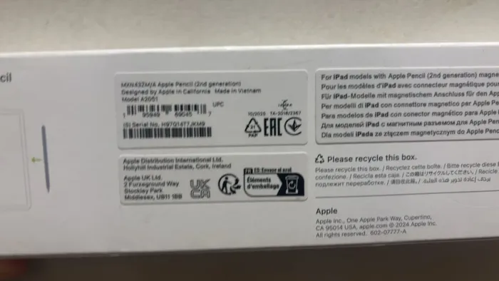 Apple pencil 2ª geração
